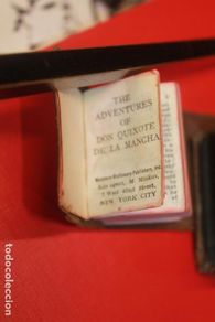 Livros antigos: QUIXOTE, DON QUIJOTE, New York, MINCUS, MICROSCOPICO, MINIATURA